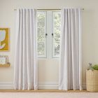 Kids Linear Pom Pom Curtain w/ Blackout Liner