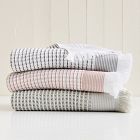 Two-Tone Waffle Towel Set