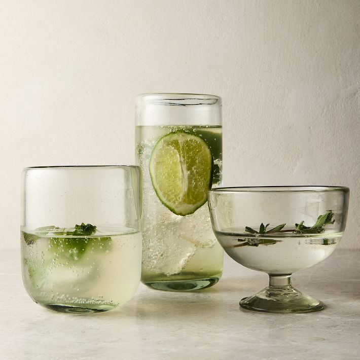 Recycled Mexican Glassware Sets