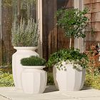 Franco Faceted Ficonstone Indoor/Outdoor Planters