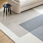 Overlap Blocks Wool Rug