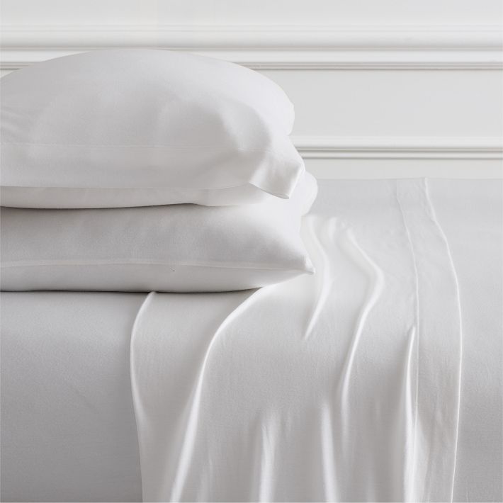 Jersey TENCEL™ Modal Sheet Set - King, White
