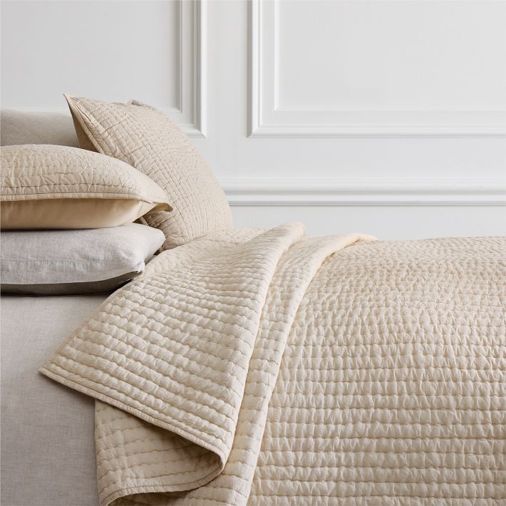 Airy Cotton Voile Solid Quilt