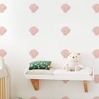 West Elm x Mej Mej Shells Peel &amp; Stick Wall Decals
