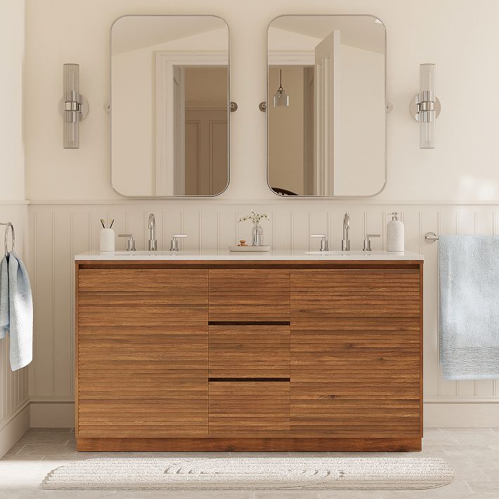 Trent Double Bathroom Vanity (60&quot;)