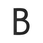 Stand Off Modern House Letters