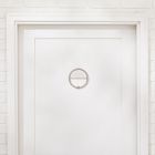 Half Moon Door Knocker - Brushed Nickel