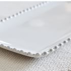 Costa Nova Pearl White Rectangular Tray