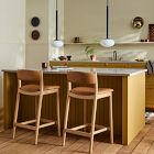 Marcus Samuelsson Leather Bar &amp; Counter Stools