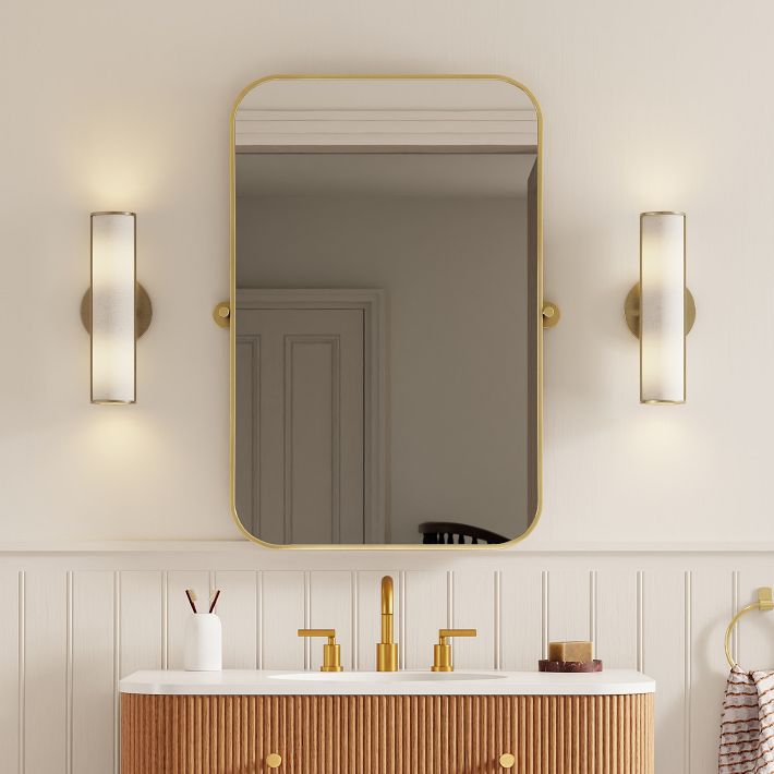 Lange Linen Sconce (16.5&quot;)