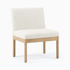 Open Box: Hargrove Banquette Armless Single YDLW Alabaster Dune