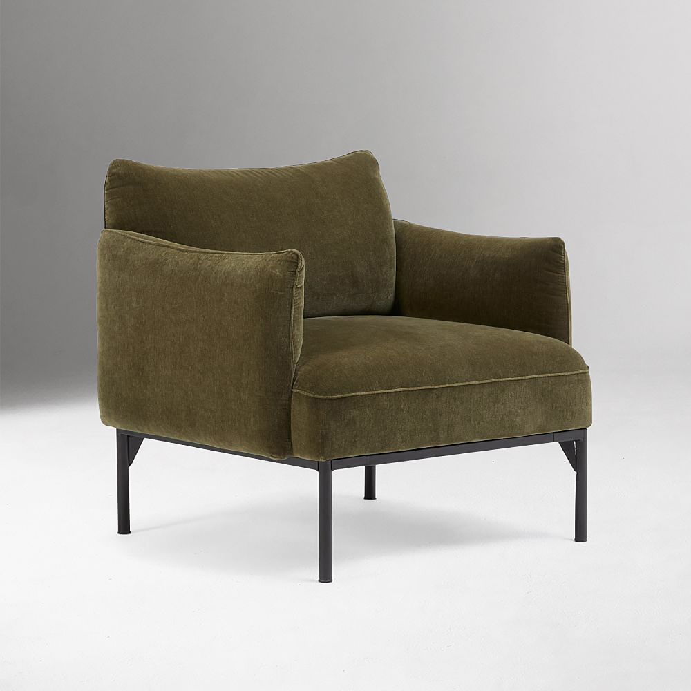 Penn Chair, Poly, Performance Modern Chenille, Juniper