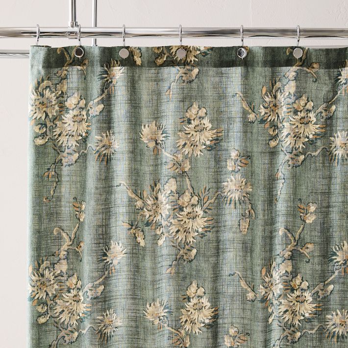 Deco Blossom Shower Curtain