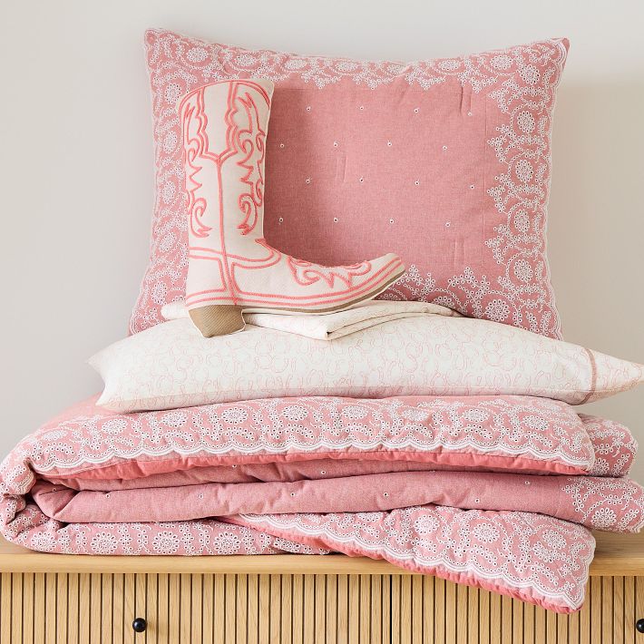 Kids Eyelet Ranch Bedding Set