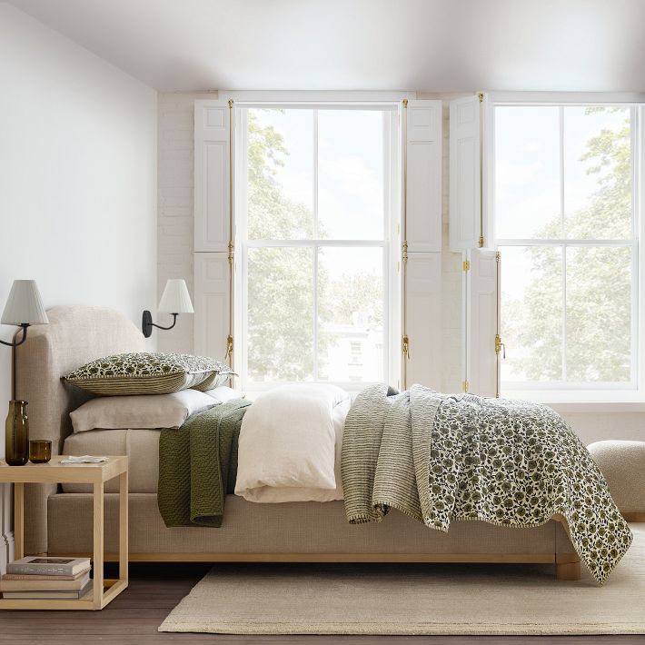 Floral Quilt & Shams - Elm - King