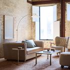 Portia Panther Marble Coffee Table (48&quot;)