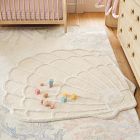 Kids Shell-Shaped Rug