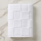 Waffle Checkered Towel Set