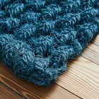 Solid Woven Doormat - Shadow Blue