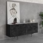 Geometric Relief Buffet (72&quot;)