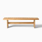 Monterey Outdoor Teak Dining Bench (66")
