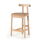 Flint Leather Bar &amp; Counter Stool