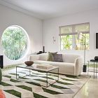 Faceted Tile Performance Rug