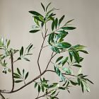 Faux Black Olive Branch