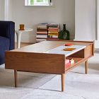 Mid-Century Marble Pop-Up Coffee Table (48&quot;&ndash;60&quot;)