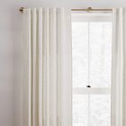Cotton Canvas Bomu Curtains (Set of 2) - Stone Grey