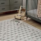 Washable Flower Garden Rug