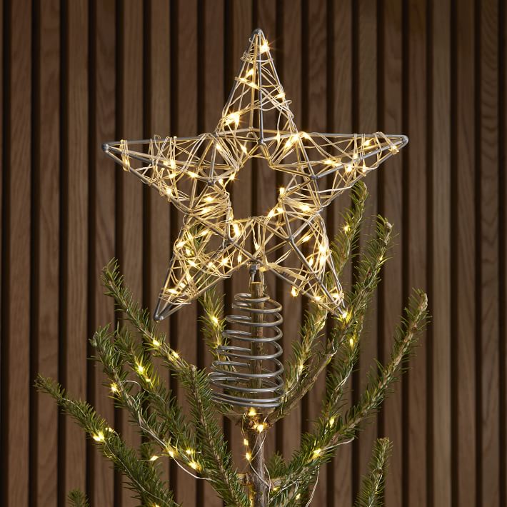 LED Shining Star Tree Topper