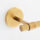 Pure Modernist Bath Hardware - Antique Brass
