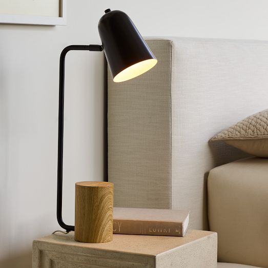 【おしゃれ】WEST ELM Wireless Charging & USB ランプ Modern Deco LED Wireless Charging & USB Task Lamp | Modern