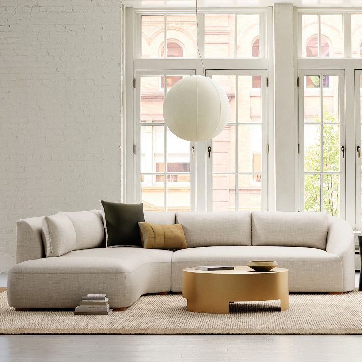 Aviana 2-Piece Bumper Chaise Sectional (113&quot;)