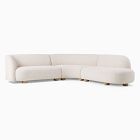 Laurent 3-Piece Bumper Chaise Sectional (111.5&quot;)