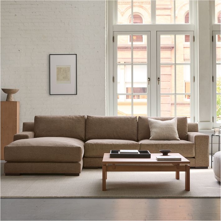 Dalton 2-Piece Chaise Sectional (111&quot;&ndash;121&quot;)