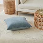 Cotton Velvet Grand Floor Cushion, 28"sq. x 10"h.