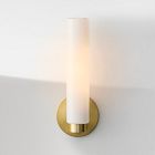 Weston Smooth Glass Indoor/Outdoor Sconce (16")