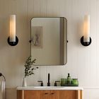 Weston Smooth Glass Indoor/Outdoor Sconce (16")