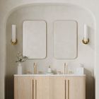 Weston Smooth Glass Indoor/Outdoor Sconce (16")