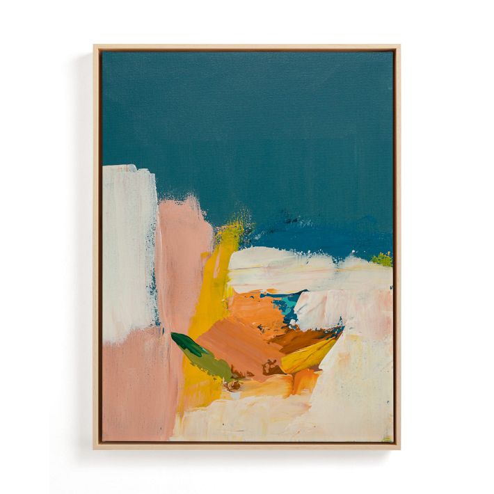 Boat Dock Framed Wall Art by Minted for West Elm