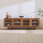 Anton Glass Media Console (68&quot;&ndash;80&quot;)