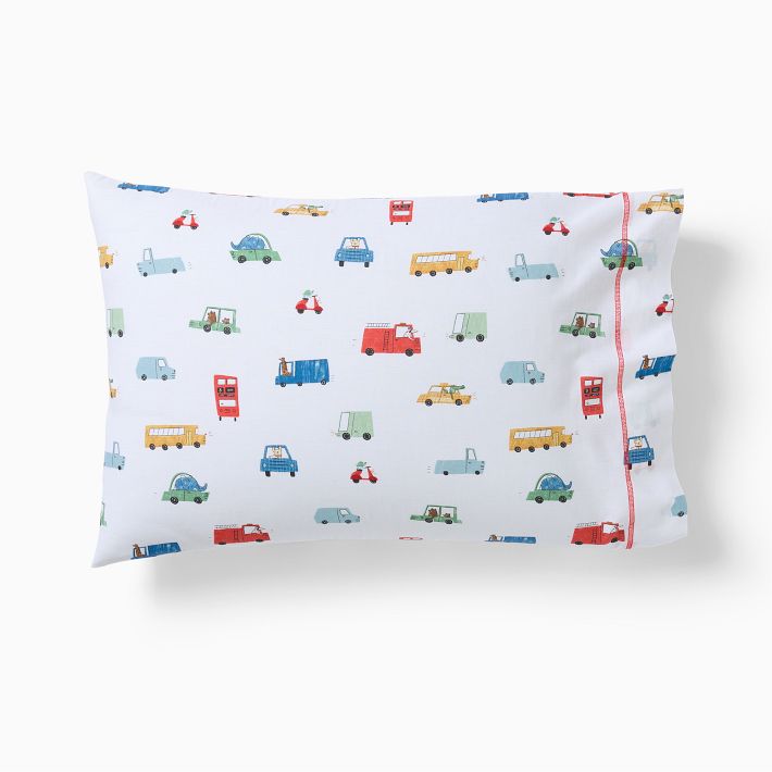 Kids Carpool Critters Pillowcases (Set of 2)