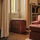 Colin King Rustic Wood Side Table (20")