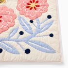 Little Garden Floral Baby Quilt
