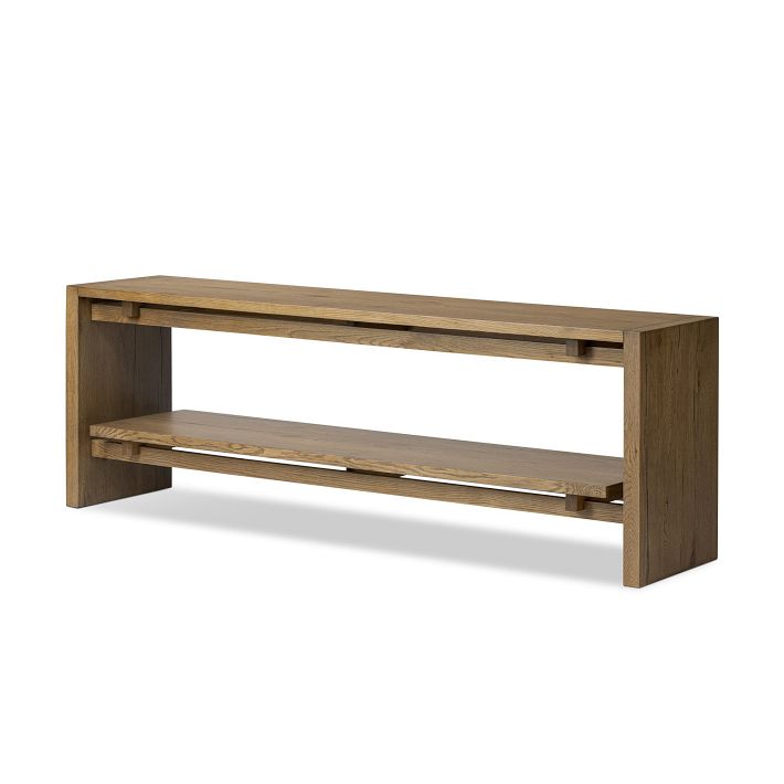 Genette Solid Wood Media Console (78&quot;)
