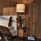Industrial Shelf Floor Lamp (68&quot;)