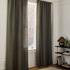 Cortlandt Linen Blend Basketweave Curtain