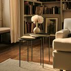Colin King Bronze-Finished Nesting Side Tables (15.5&quot;&ndash;19&quot;)